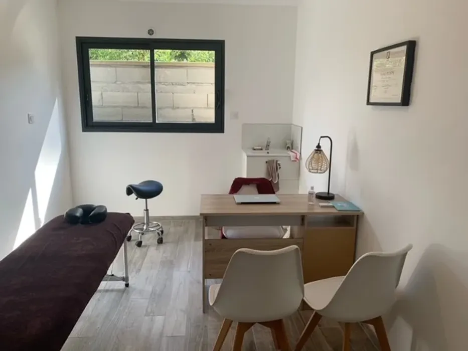 Photo de l'intérieur du cabinet de Virginie TOISON, Osthéopathe D.O. à Lorris